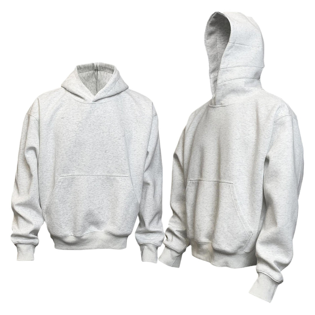 Unisex soft heavyweight oversized hoodie with three-part hood and reinforced kangaroo pocket Mune Fashion