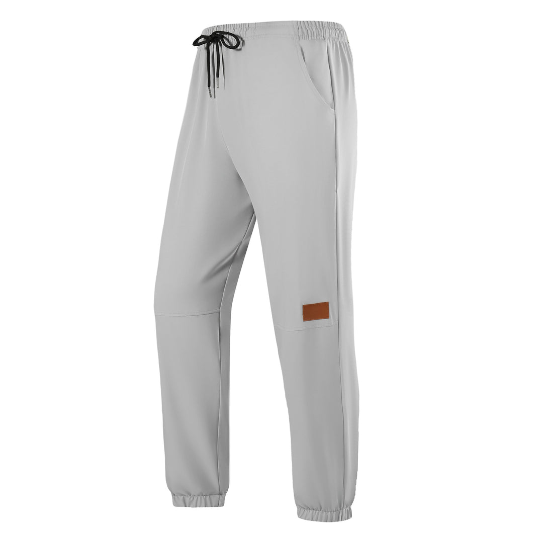 Men's sporty casual pants with elastic waistband and multifunctional pockets Mune Fashion