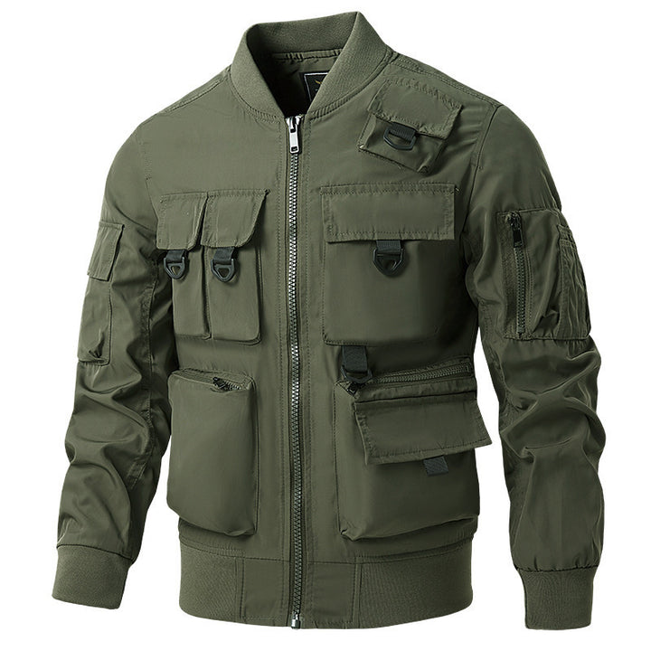 Men's Multifunctional Utility Jacket with Practical Pockets Mune Fashion