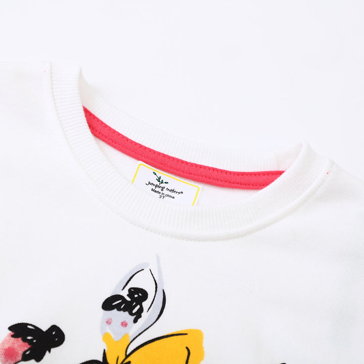 Women’s sweatshirt with vibrant ballerina print Mune Fashion