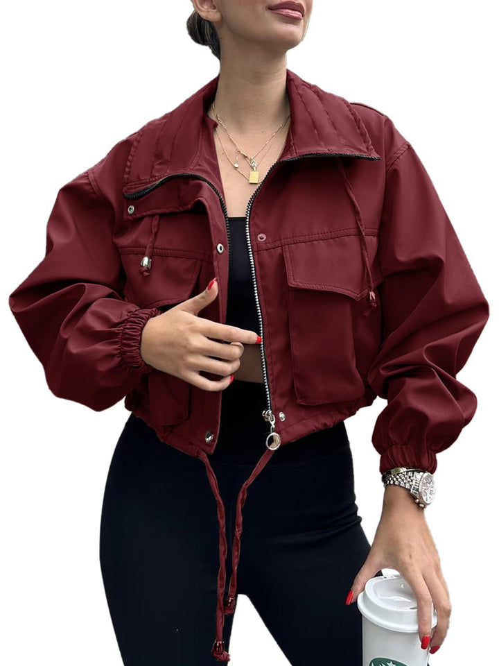 Women's fashionable and sporty short jacket