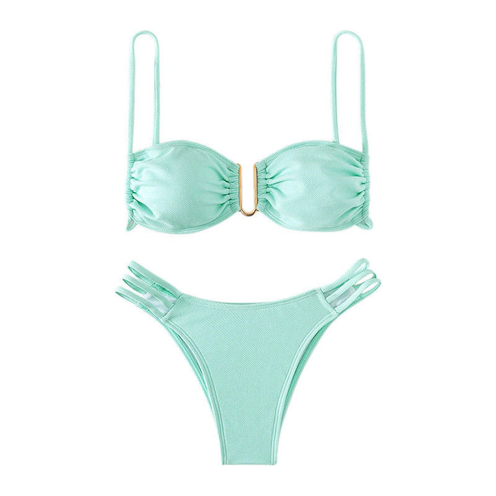 Ladies Push-Up Bikini with trendy Cut-Outs