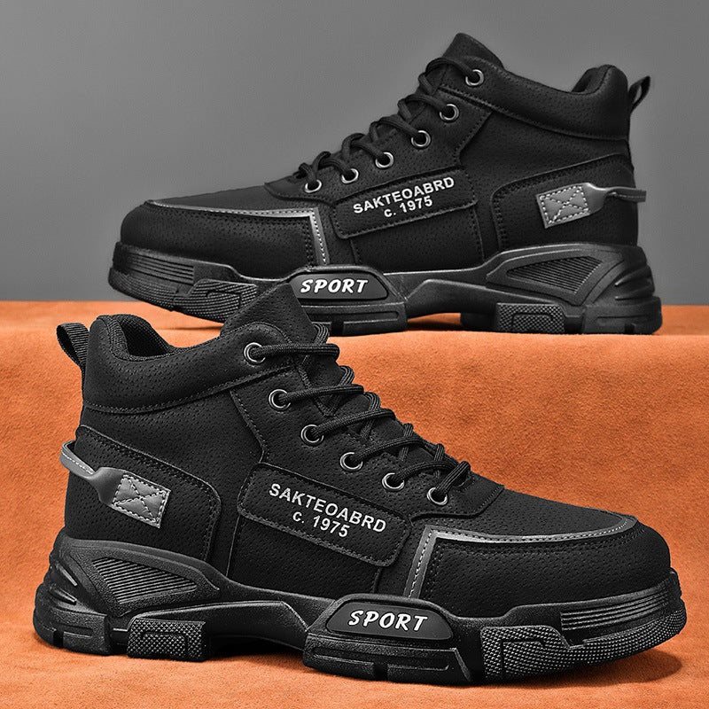 Men's Sporty High-Collar Sneakers Mune Fashion