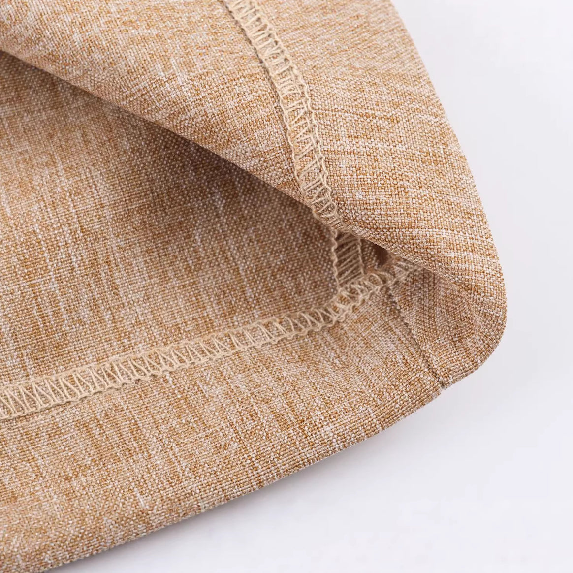 Women's Sleeveless Tailored Linen Look Vest with Shawl Collar and Ties Belt Mune Fashion
