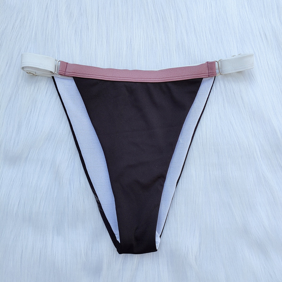 Women's sport bikini set with zipper and contrasting details Mune Fashion