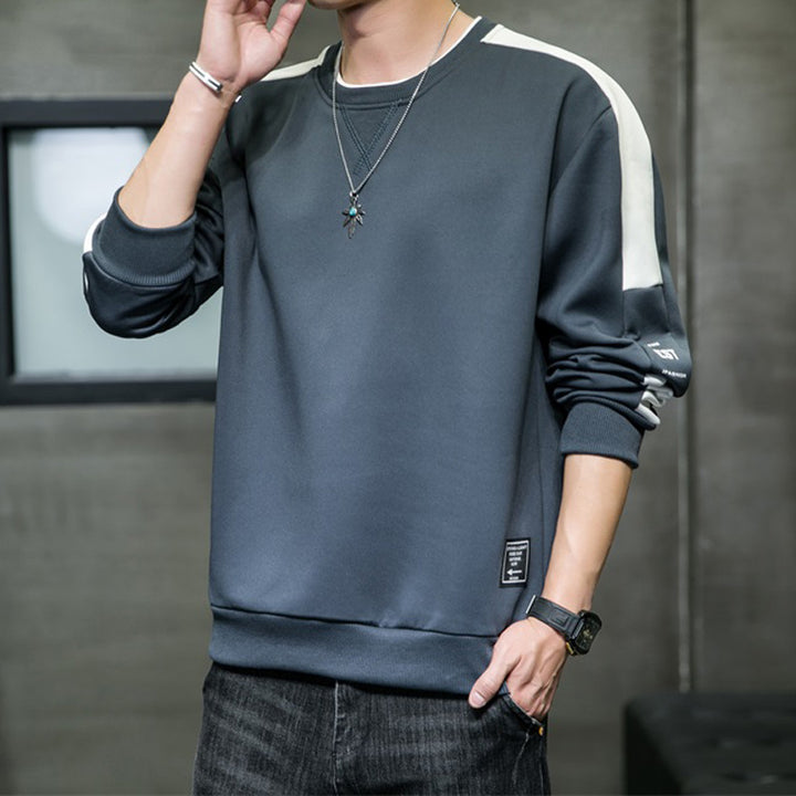 Men's Sporty Sweatshirt with Modern Design Mune Fashion