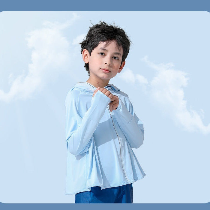 Women Breathable Sports Jacket with UV Protection and Hood Mune Fashion