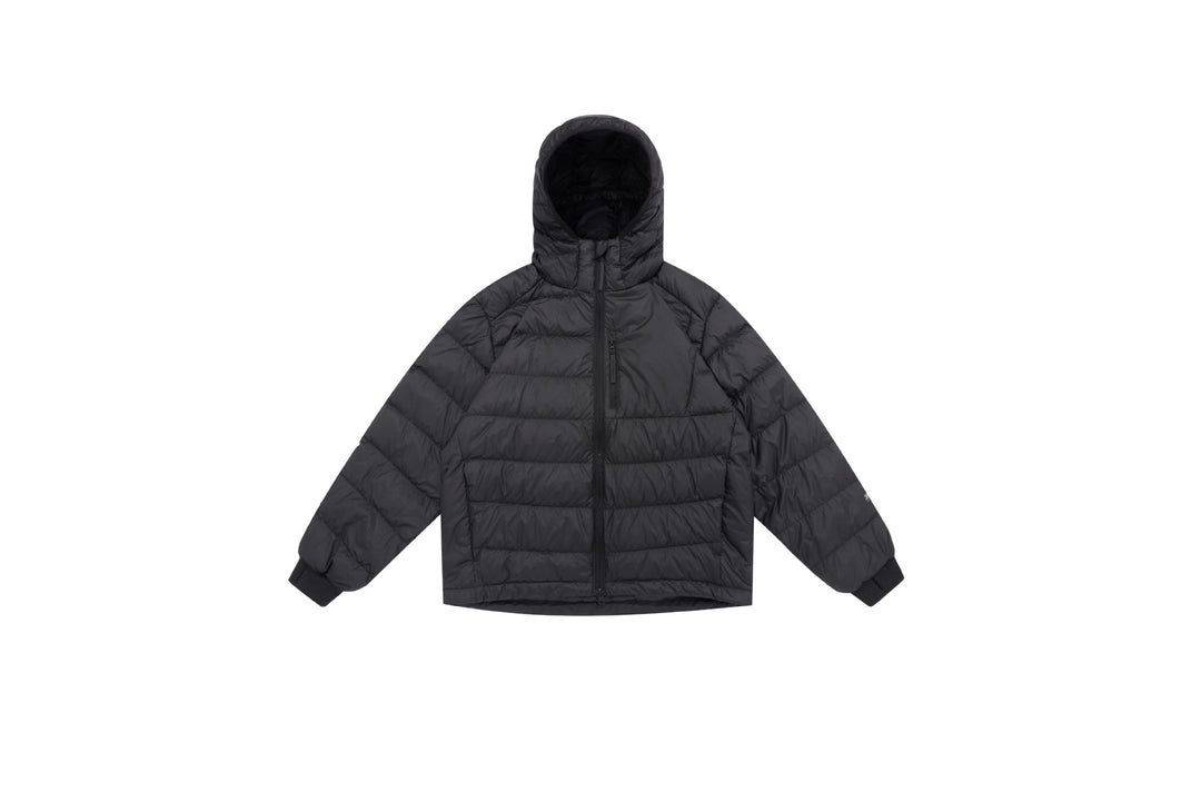 Men's lightly padded hooded jacket in boxy cut with technical inserts Mune Fashion