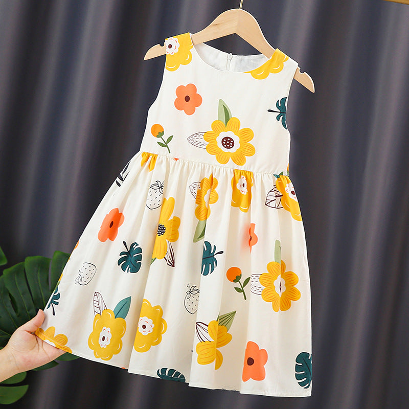 Girls summer dress with colorful polka dot design Mune Fashion