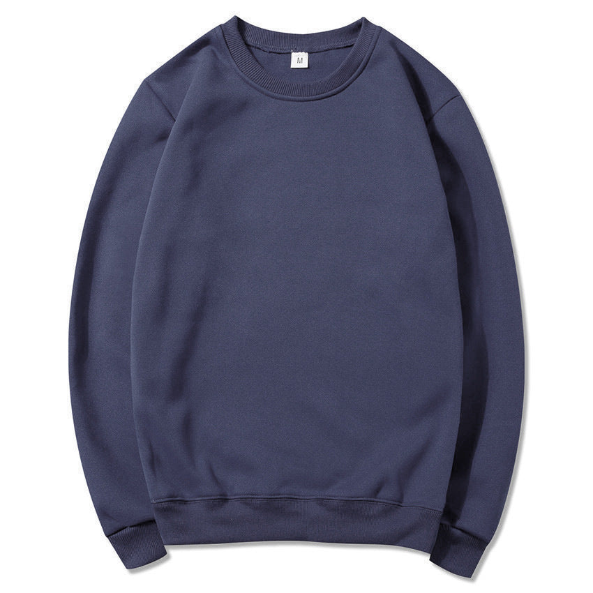 Unisex timeless crew neck sweater without hood with brushed inner side and reinforced neck Mune Fashion