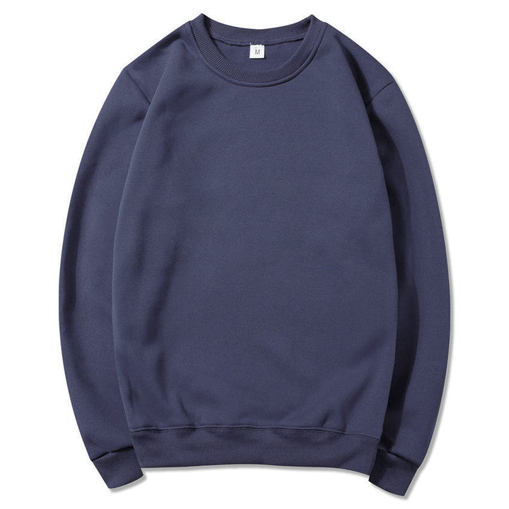 Unisex timeless crew neck sweater without hood with brushed inner side and reinforced neck Mune Fashion