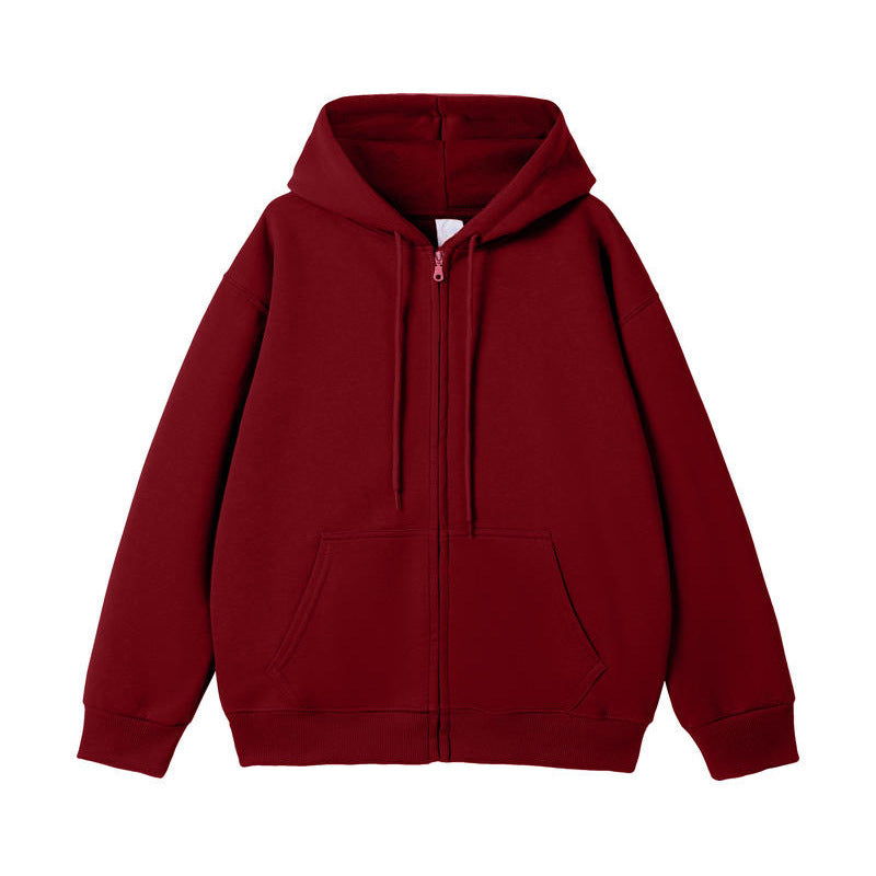 Unisex Oversized Hoodie Jacket with Full Zip and Kangaroo Pocket Mune Fashion