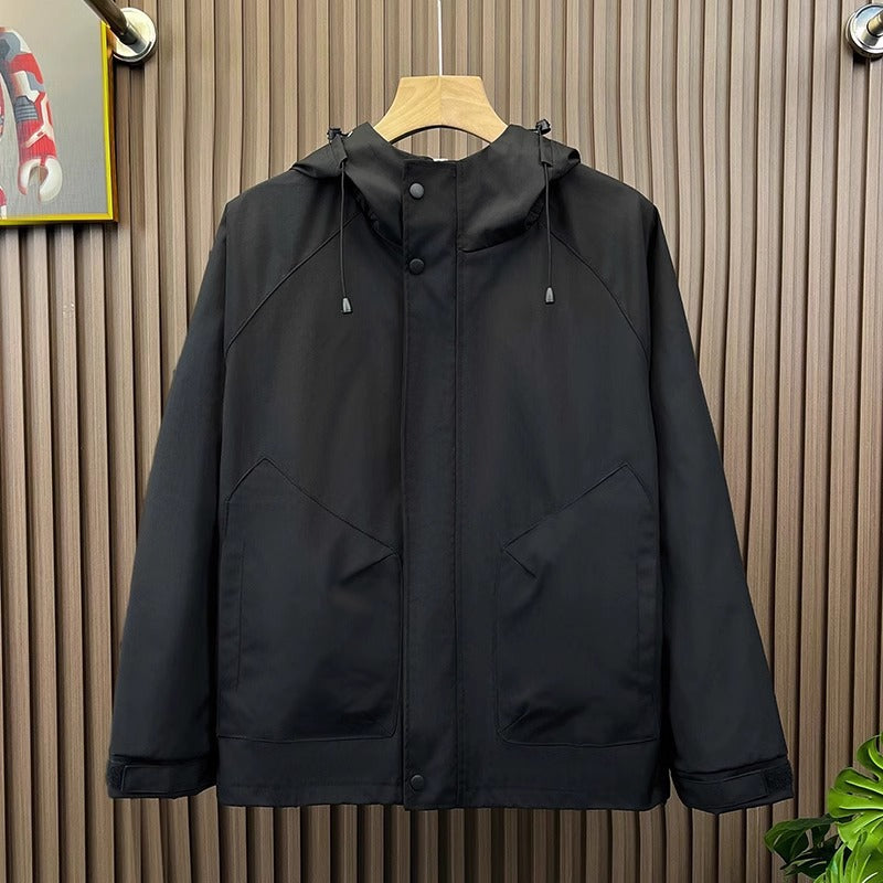 Men's Fashion Hoodie Jacket with Versatile Pockets Mune Fashion