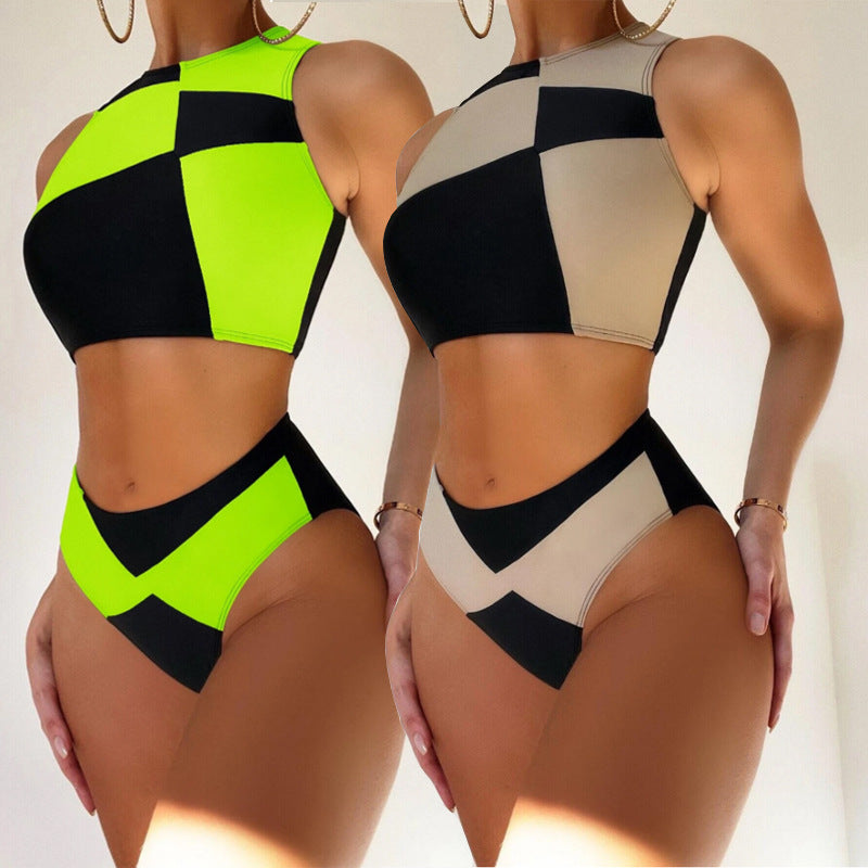 Women's High-Waist Bikini Set Mune Fashion