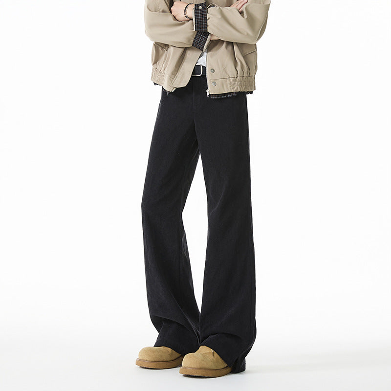 Mune | Men's Wide-Cut Leisure Pants made of high-quality material with elastic waistband