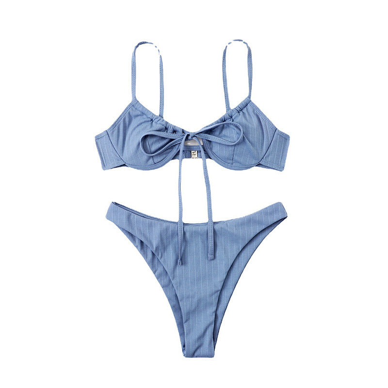 Women's Ribbed Bikini Set Mune Fashion