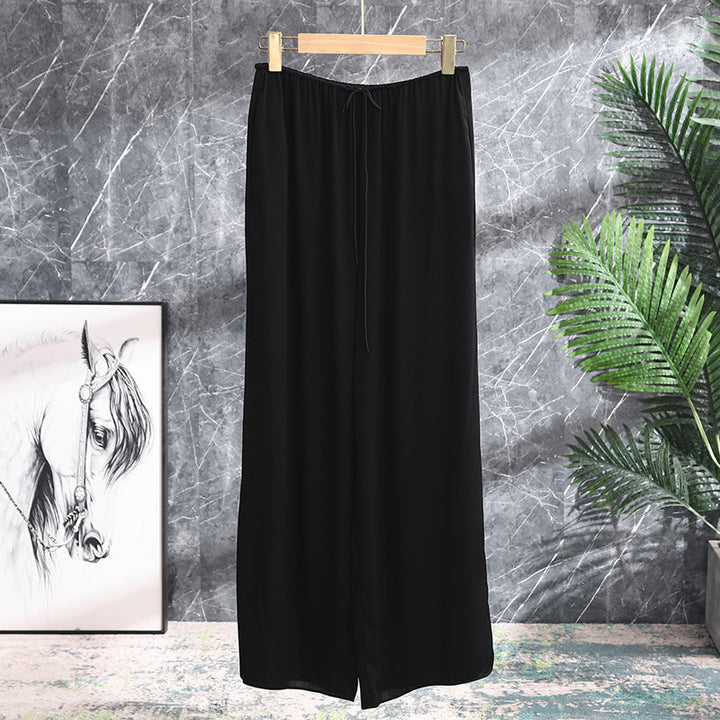 Ladies Elegant and Airy Maxi Pants Drune