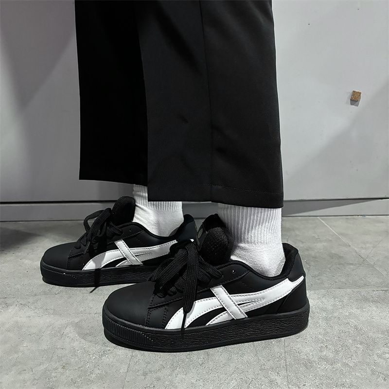 Women's Fashion Sneakers with High Rubber Sole and Breathable Upper Material Mune Fashion