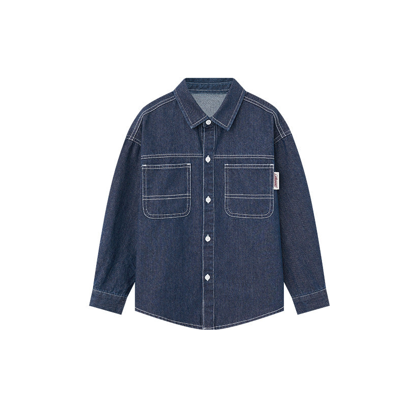 Unisex Denim Shirt Jacket Mune Fashion