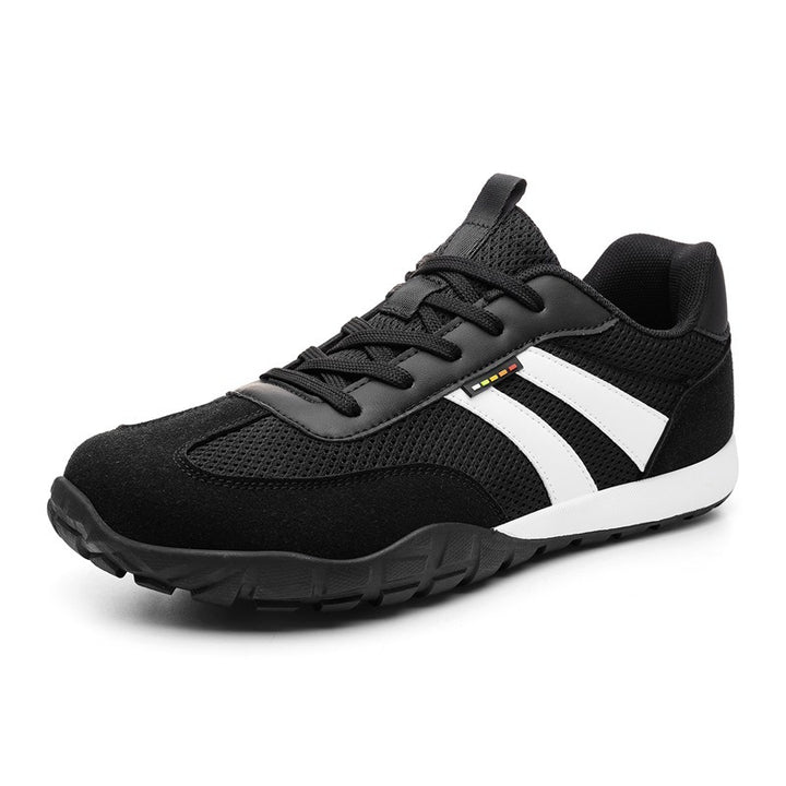Men Breathable Lightweight Mesh Sneakers with Shock-Absorbing Rubber Sole Mune Fashion