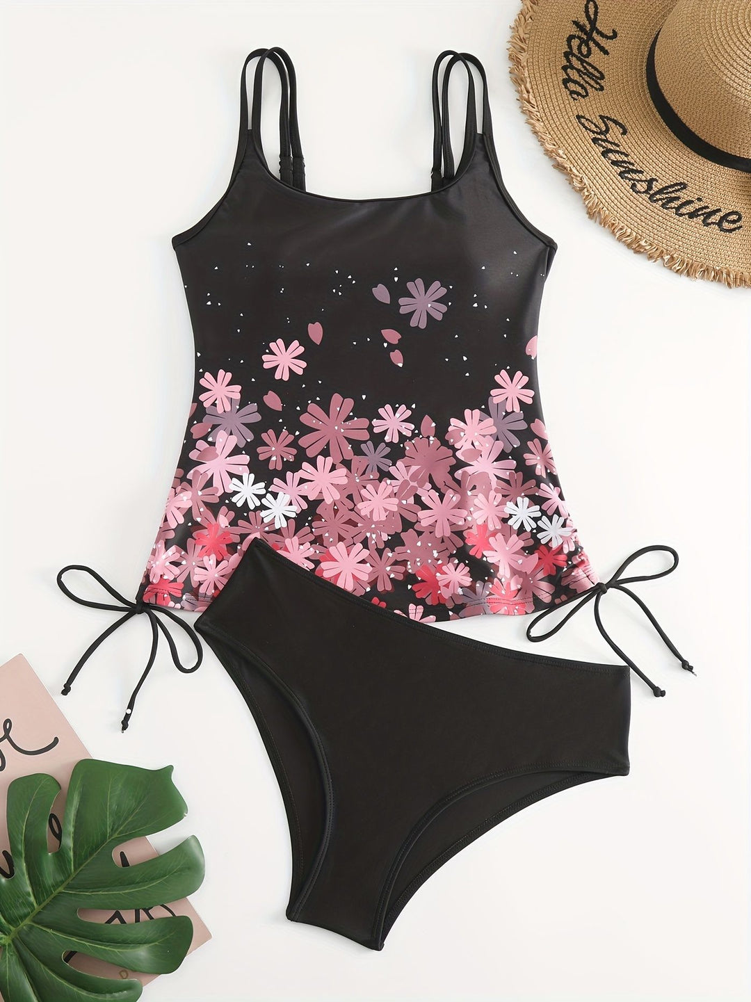 Women’s Sports Tankini with Adjustable Straps Mune Fashion