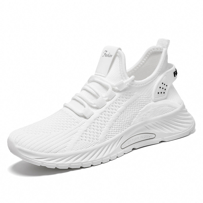 Unisex nan lightweight knitted sports sneakers with memory foam and slip-resistant profile sole Mune Fashion