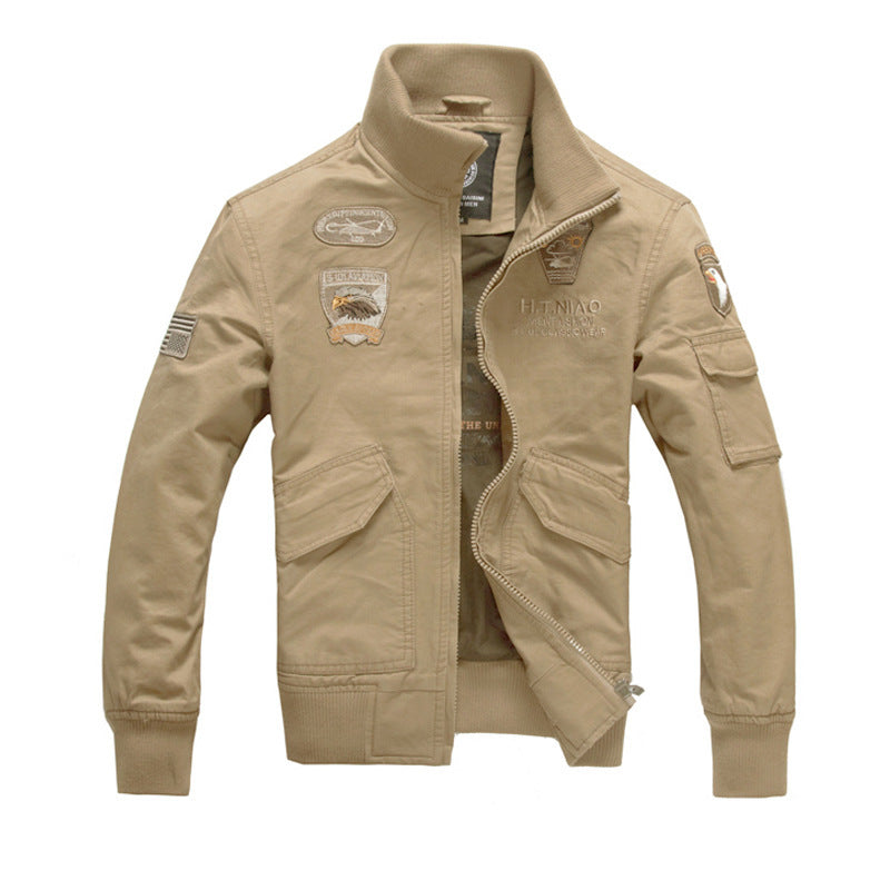 Men's Fashion Military Jacket with Numerous Applications Mune Fashion