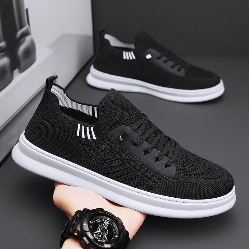 Women's Comfortable Knit Sneakers with Breathable Surface Mune Fashion