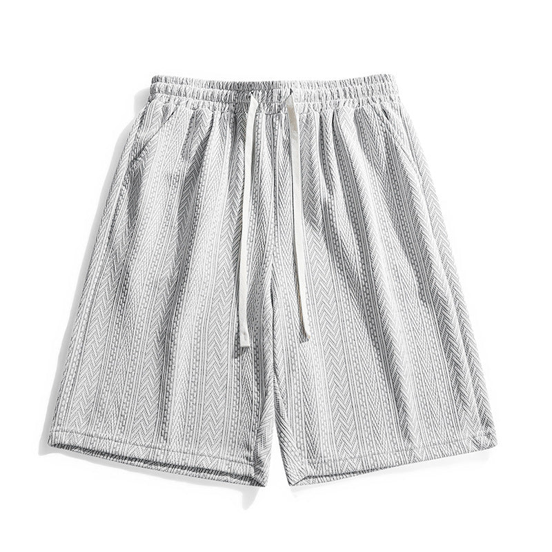 Men's fashionable and casual leisure pants with elastic waistband Mune Fashion