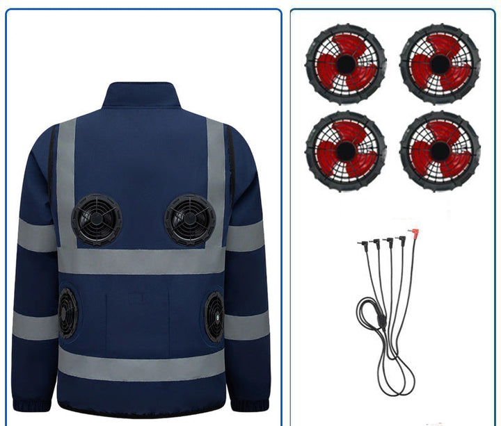 Unisex portable battery fan set for cooling vest with quiet fans Mune Fashion