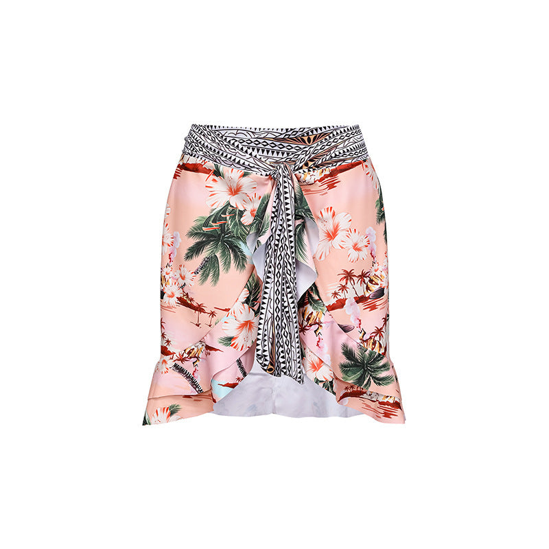 Women's bikini set with high-quality flower print and adjustable straps Mune Fashion