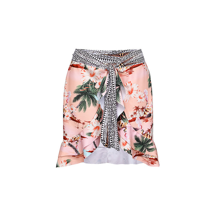Women's bikini set with high-quality flower print and adjustable straps Mune Fashion