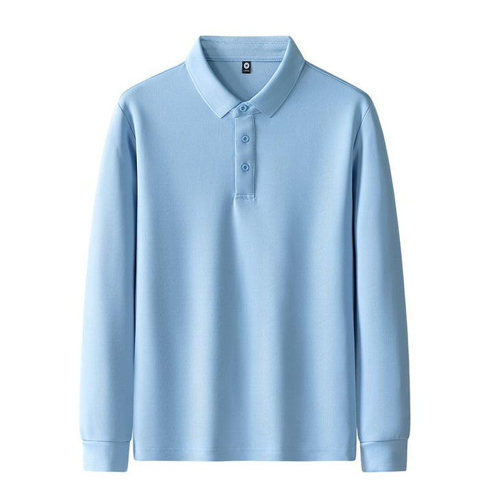 Women's polo shirt with long sleeves and button details Mune Fashion