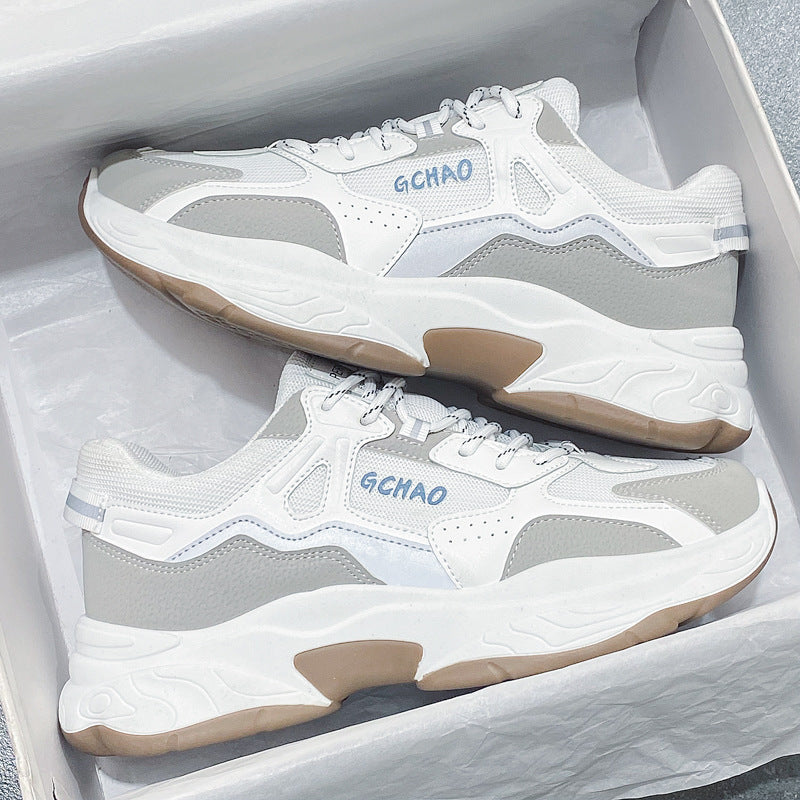 Women Sporty Sneakers with cushioned sole and breathable upper edge Mune Fashion