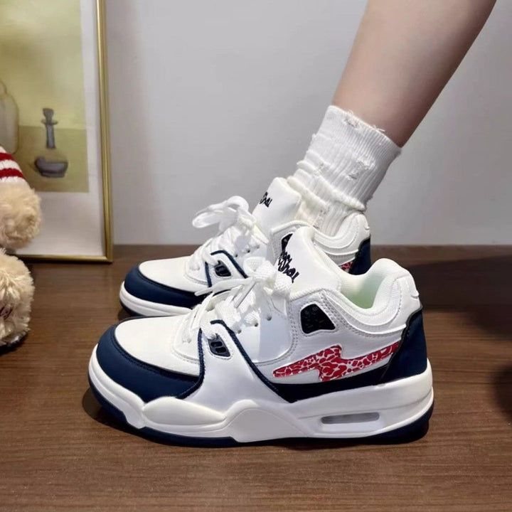 Women's Sporty Sneakers with Breathable Upper Material and Cushioning Properties Mune Fashion