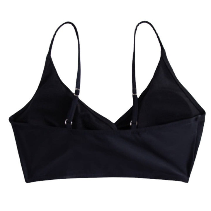 Women's Push-Up Bikini Top with Playful Wrap Detail Mune Fashion