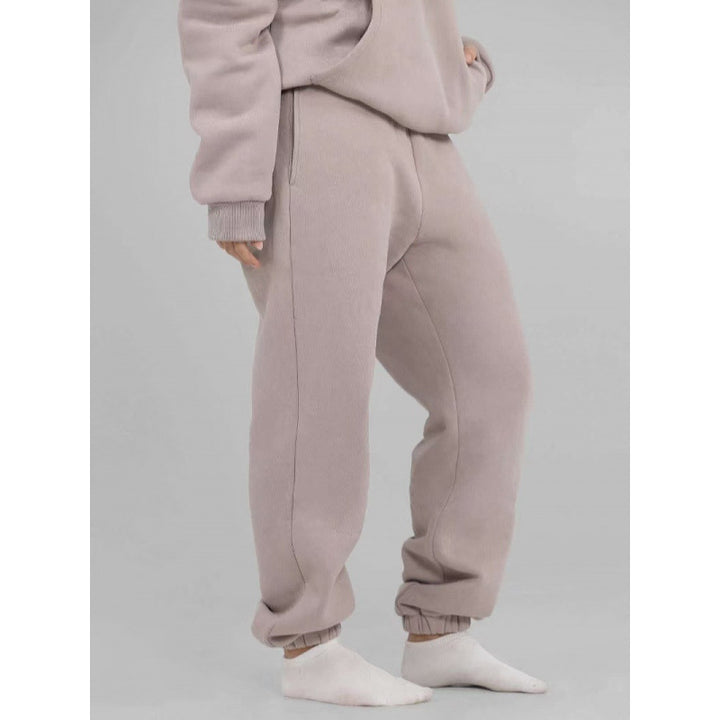 Women's oversized hoodie with kangaroo pocket and soft fleece lining Mune Fashion