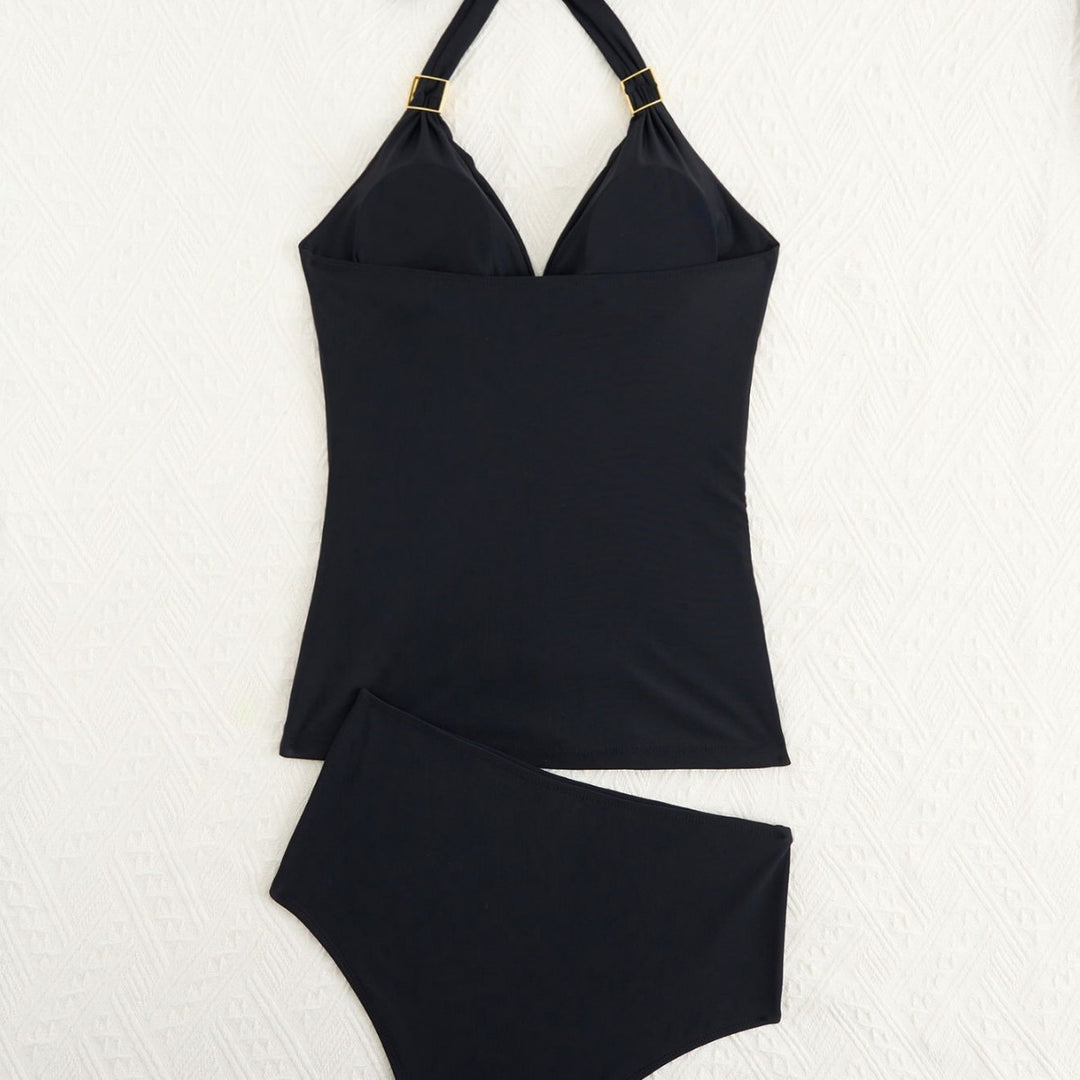 Ladies Tankini Set with sophisticated cut and adjustable straps Mune Fashion