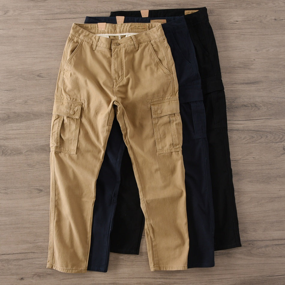 Men's Cargo Pants with Practical Side Pockets Mune Fashion