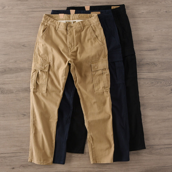Men's Cargo Pants with Practical Side Pockets Mune Fashion