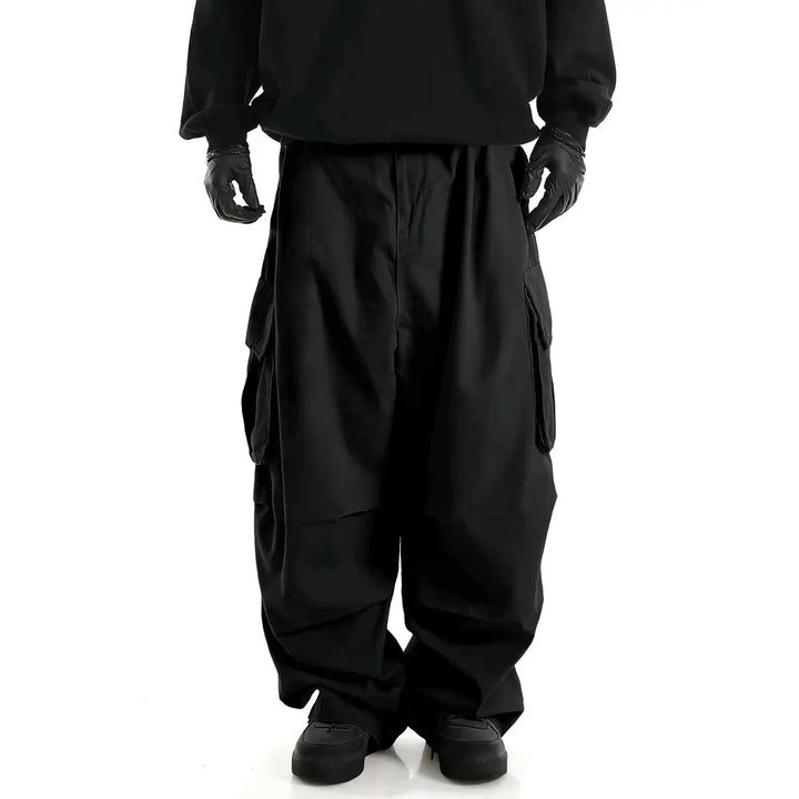 Men's Comfortable Cargo Pants with Generous Pockets Mune Fashion