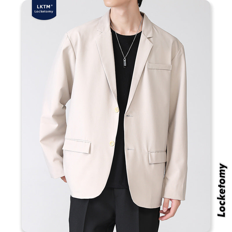 Men's blazer in relaxed fit with two-button closure and flap pockets Mune Fashion