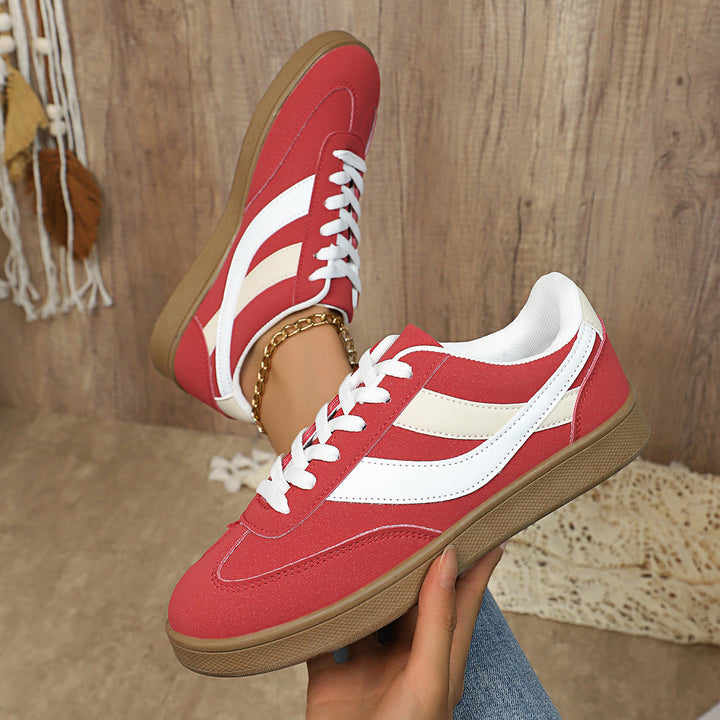Women's sporty sneakers with breathable textile upper and non-slip sole Mune Fashion