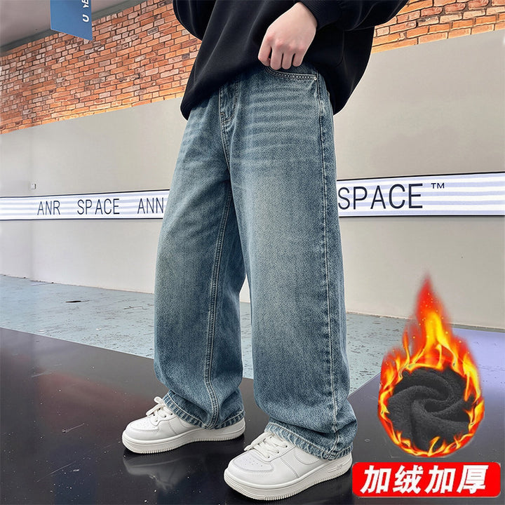 Unisex wide jeans with modern cut Mune Fashion