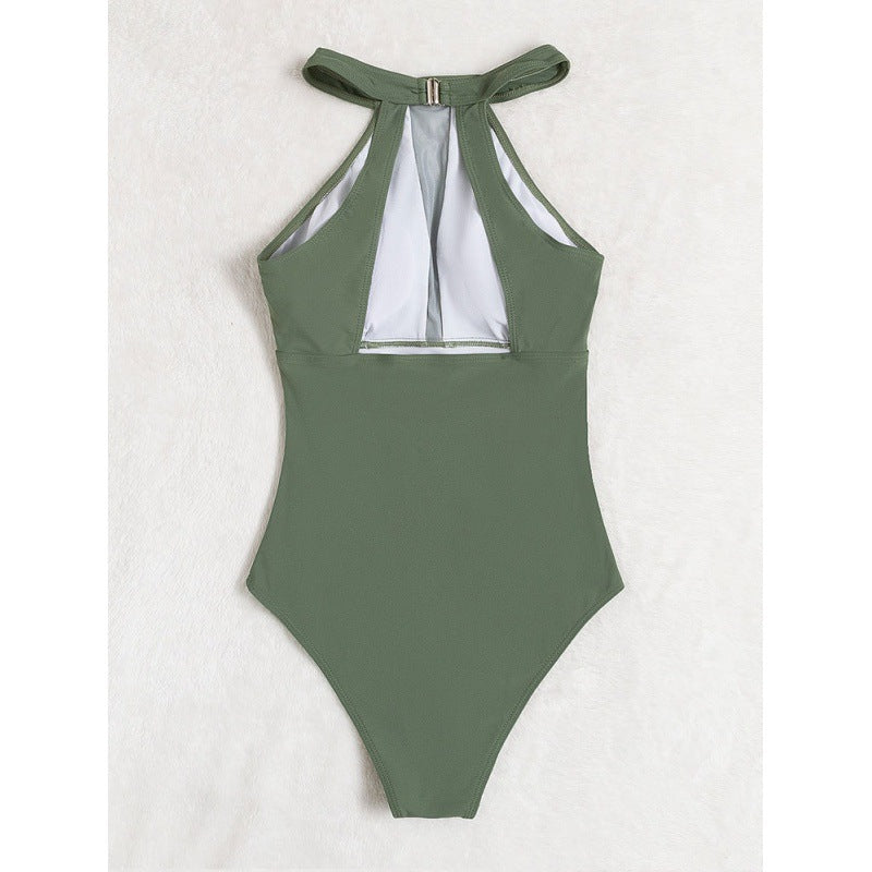 Women's Sporty Bathing Suit with Transparent Inserts Mune Fashion