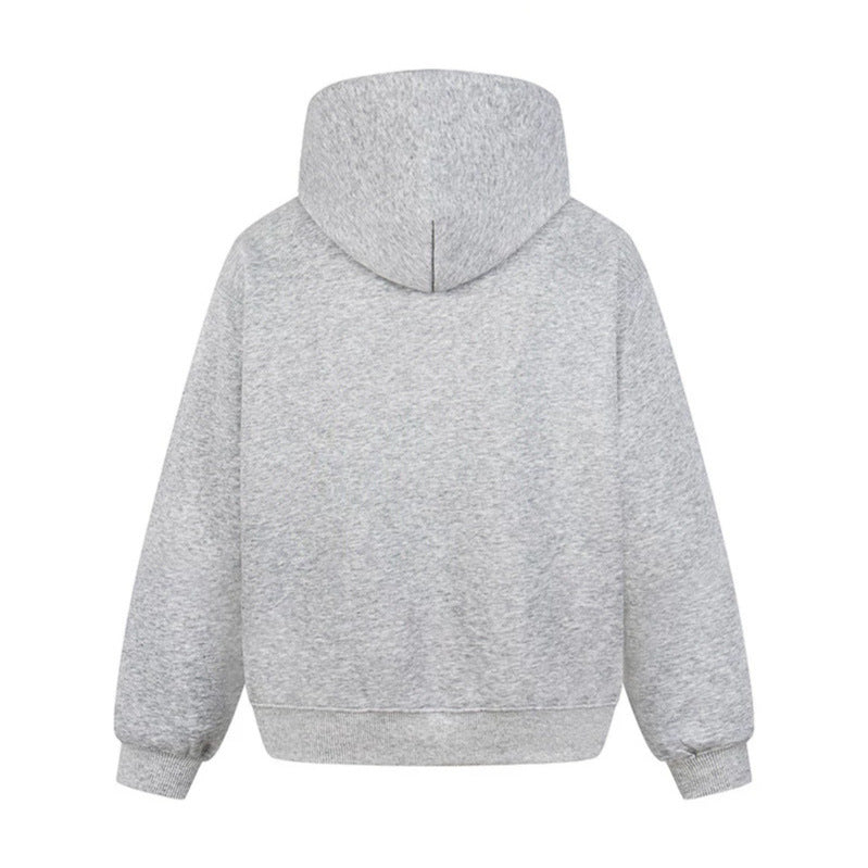 Women's Oversized Hoodie with Kangaroo Pocket and Leo-Star Print Mune Fashion