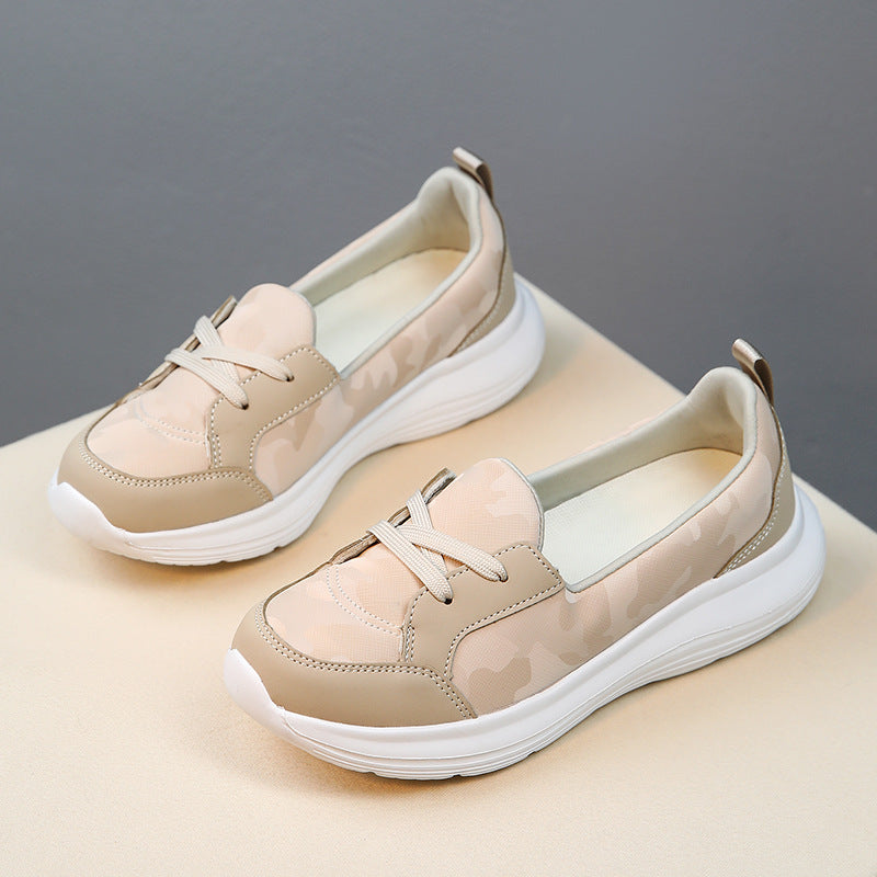 Women's nan comfortable slip-on sneakers with memory footbed and cushioned foam sole Mune Fashion