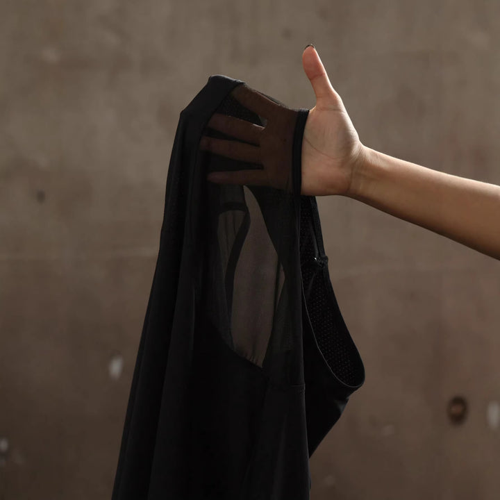 Women's Sporty Functional Shirt with Mesh Inserts Mune Fashion