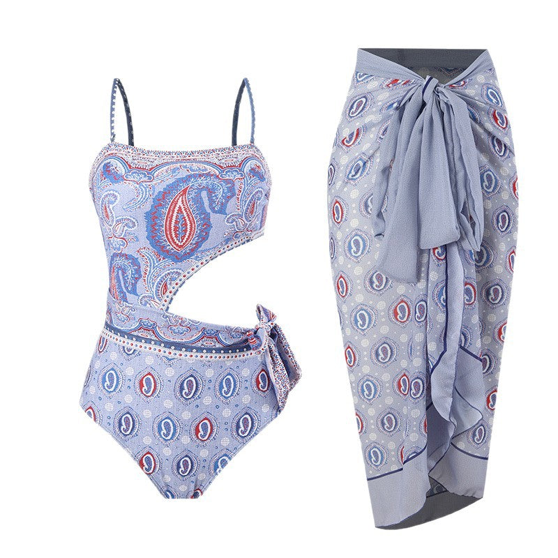 Damen Maxirock mit floralem Design Echo Archiv