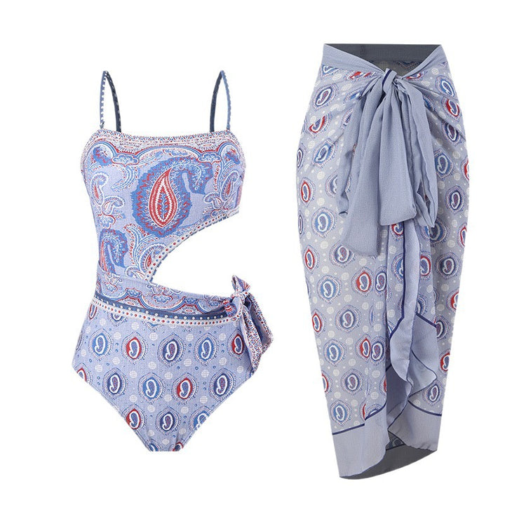 Damen Maxirock mit floralem Design Echo Archiv
